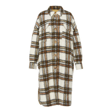 Gabrion Plaid Wool Coat