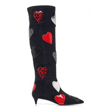 Heart Patch Boots