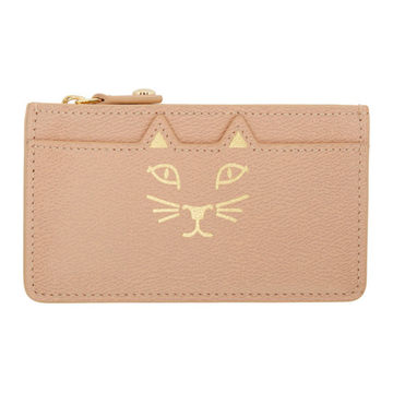 Pink Feline Coin Purse