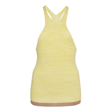 Racerback Ribbed Knit Tank