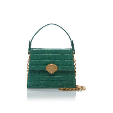 Jemima Embossed Leather Bag