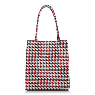 Charlie Dogtooth Printed Bag