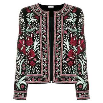 embroidered floral jacket