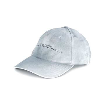 logo print baseball cap