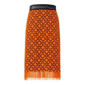 Adventurous Lace Cotton Skirt