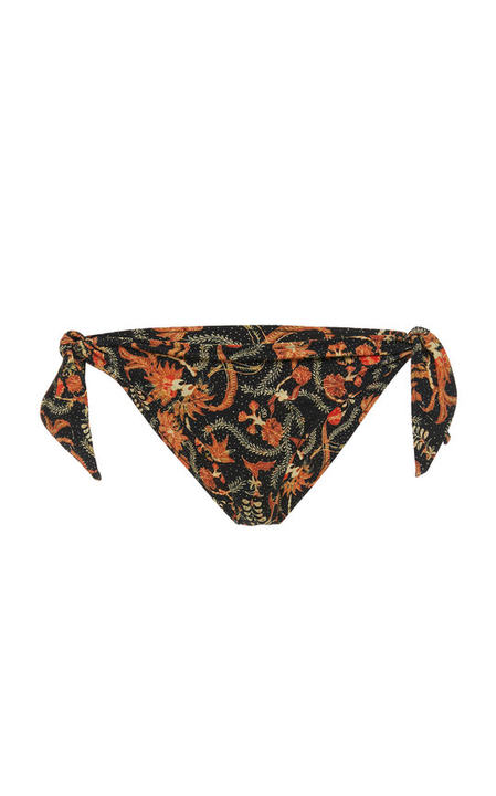 Sukie Floral-Print Tie Bikini Briefs展示图