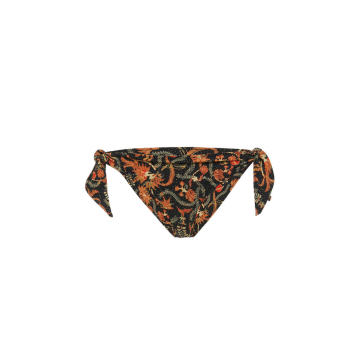 Sukie Floral-Print Tie Bikini Briefs