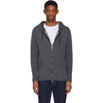 Grey 78 Zip Hoodie