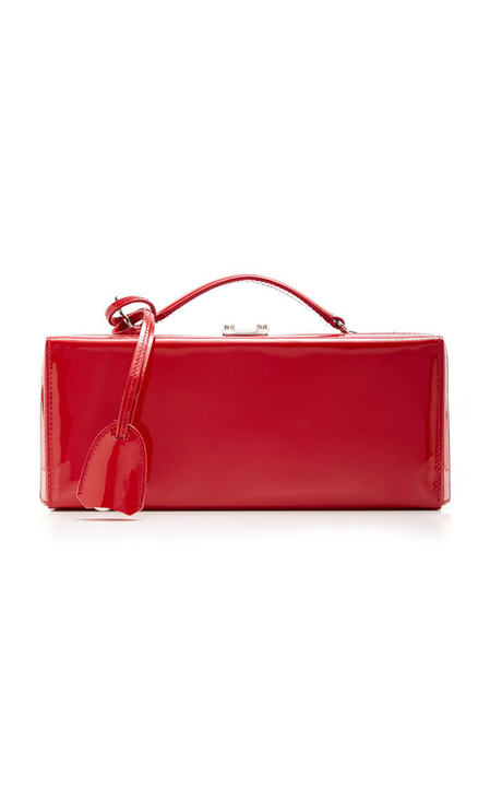 Grace Lungo Mini Patent Leather Bag展示图