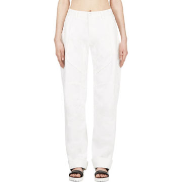 White Coated Cliff Jumper Lounge Pants