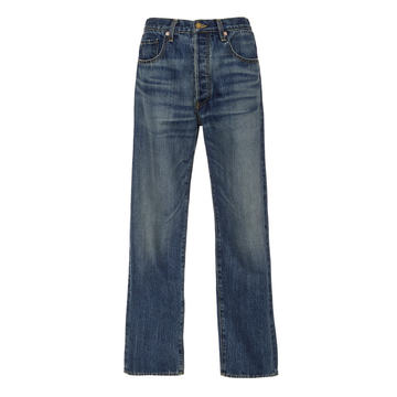 Archer Mid-Rise Straight-Leg Jeans