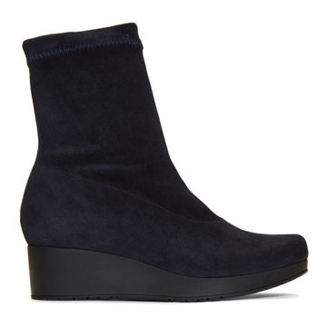 Navy Nerdal Boots