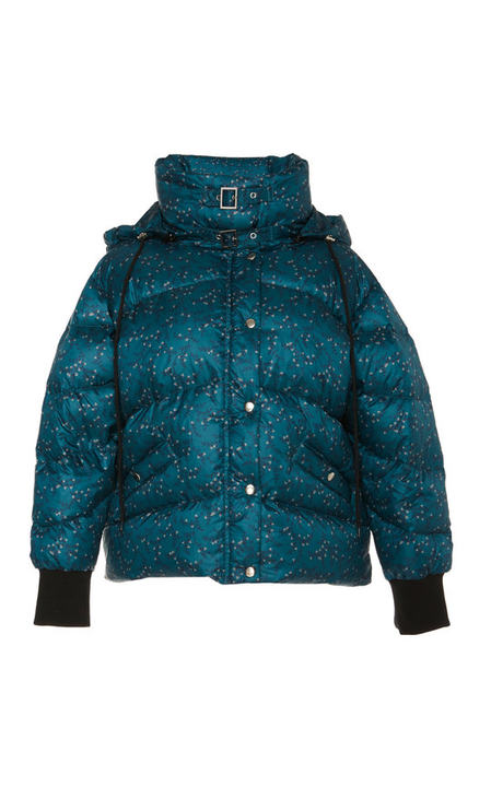 Printed Puffer Coat展示图