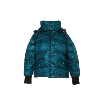 Printed Puffer Coat