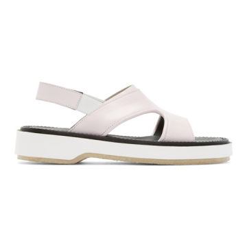 Pink Leather Type 43 Sandals