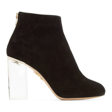 Black Suede Alba Boots