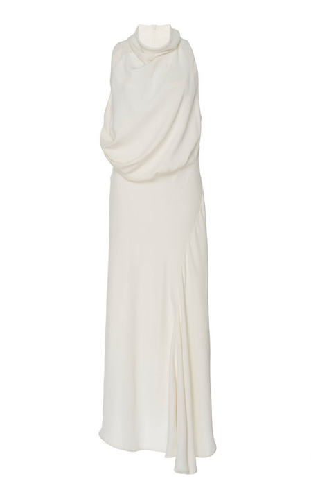 Indiannah Cowl-Neck Draped Maxi Dress展示图