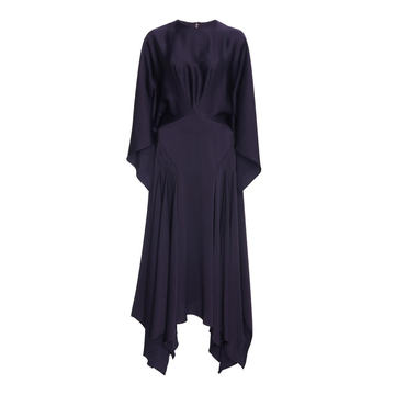 Oversized Pleated Dress