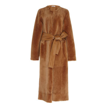 Claire Oversized Shearling Coat