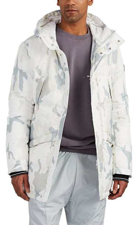 Gravity Camouflage Hooded Down Parka展示图