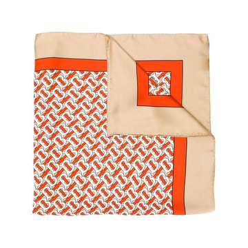 monogram scarf