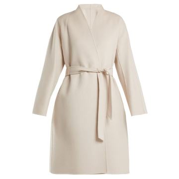 Gimmy belted wool coat