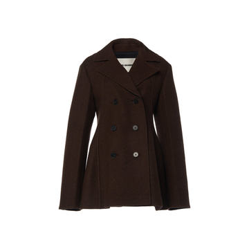 Double-Breasted Wool Coat