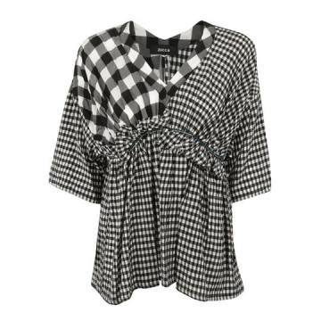 Zucca Check Patterned Top