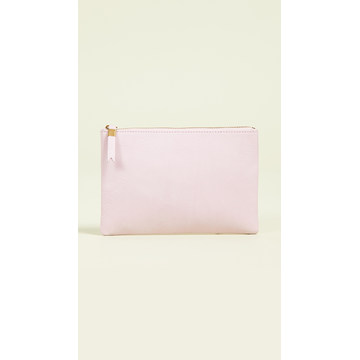 Leather Pouch Clutch