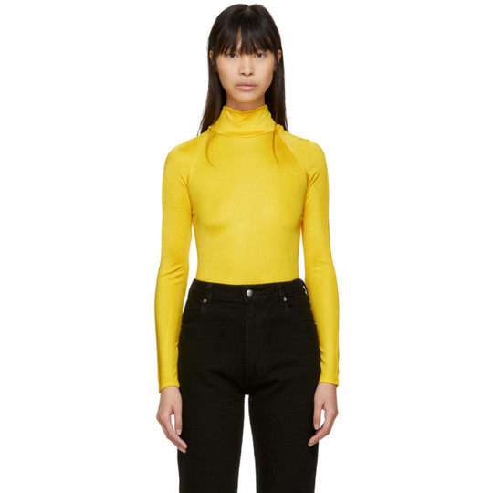 Yellow Raglan Turtleneck展示图