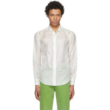 White Ripstop Long Shirt