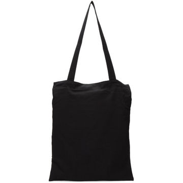 Black Gabardine Tote