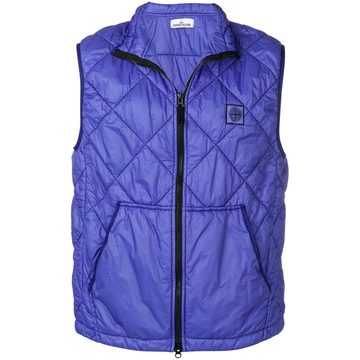 zip-up gilet