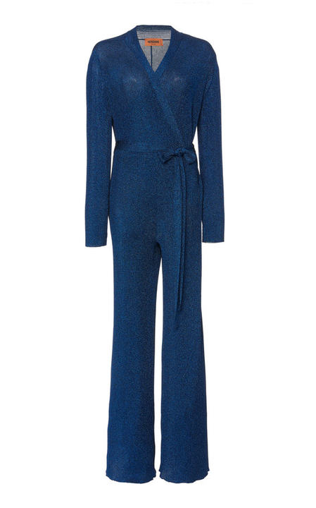 Sparkling Lurex Straight-Leg Jumpsuit展示图