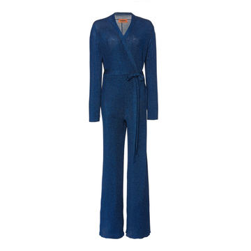 Sparkling Lurex Straight-Leg Jumpsuit