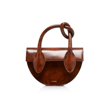 Dolores Marbled Leather Bag