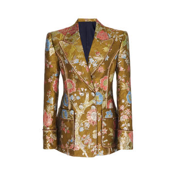 Metallic Jacquard Blazer