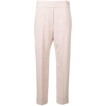 cropped tailored trousers