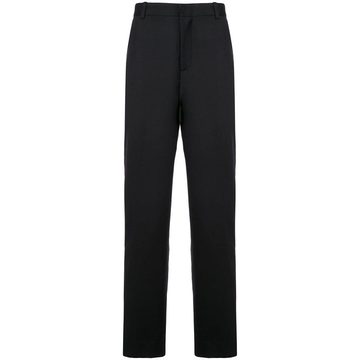 straight-leg trousers