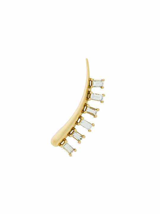 Baguette Eyelash cuff earring展示图