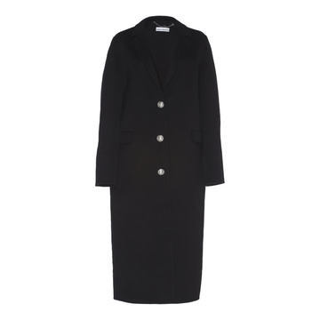 Tailored Wool-Blend Coat