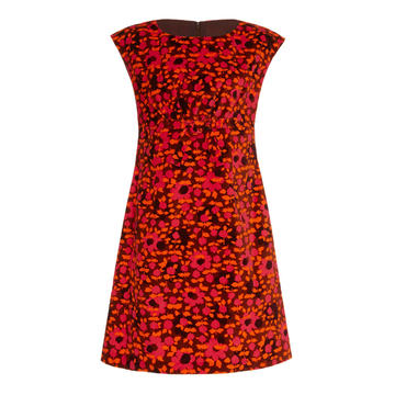 Falling For Flowers Velveteen Dress