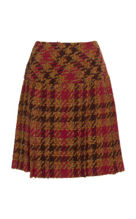 Multicolored Tweed Skirt展示图