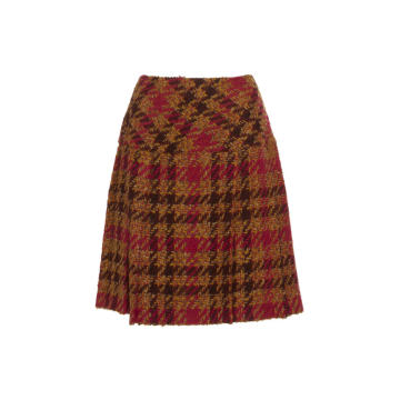 Multicolored Tweed Skirt