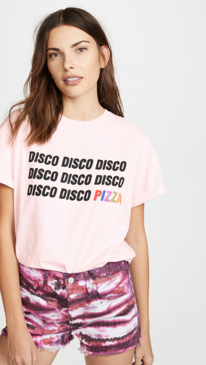 Disco Pizza T 恤展示图