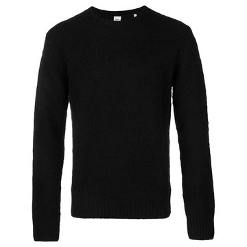 crew neck brushed sweater