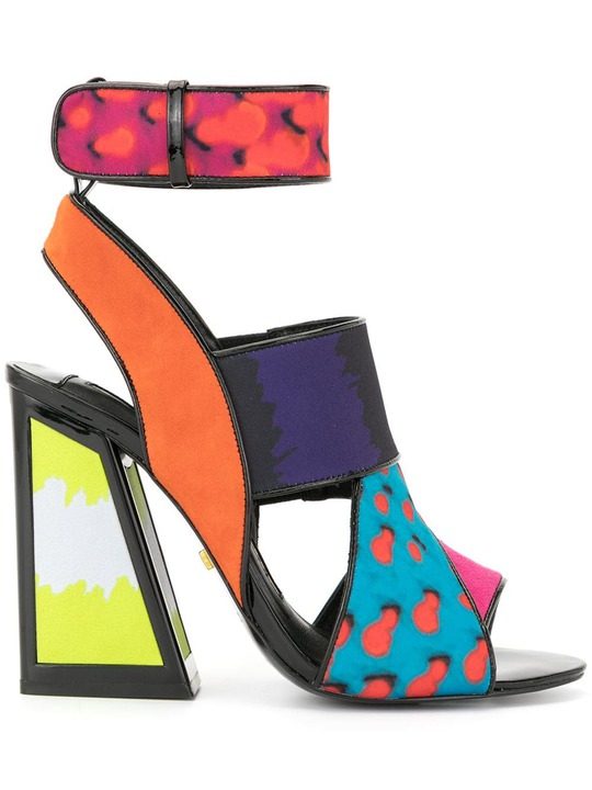 Wendy colour-block sandals展示图
