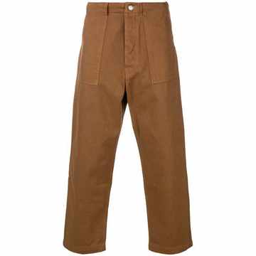 baggy fit trousers