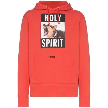 holy spirit and dog印花全棉连帽衫