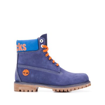 Timberland X NBA New York Knicks印花短靴